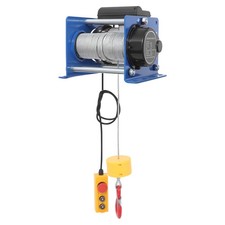 Hoist Electric Winch Wired Electric Lifting Hoist & Remote Control 400kg/881lbs