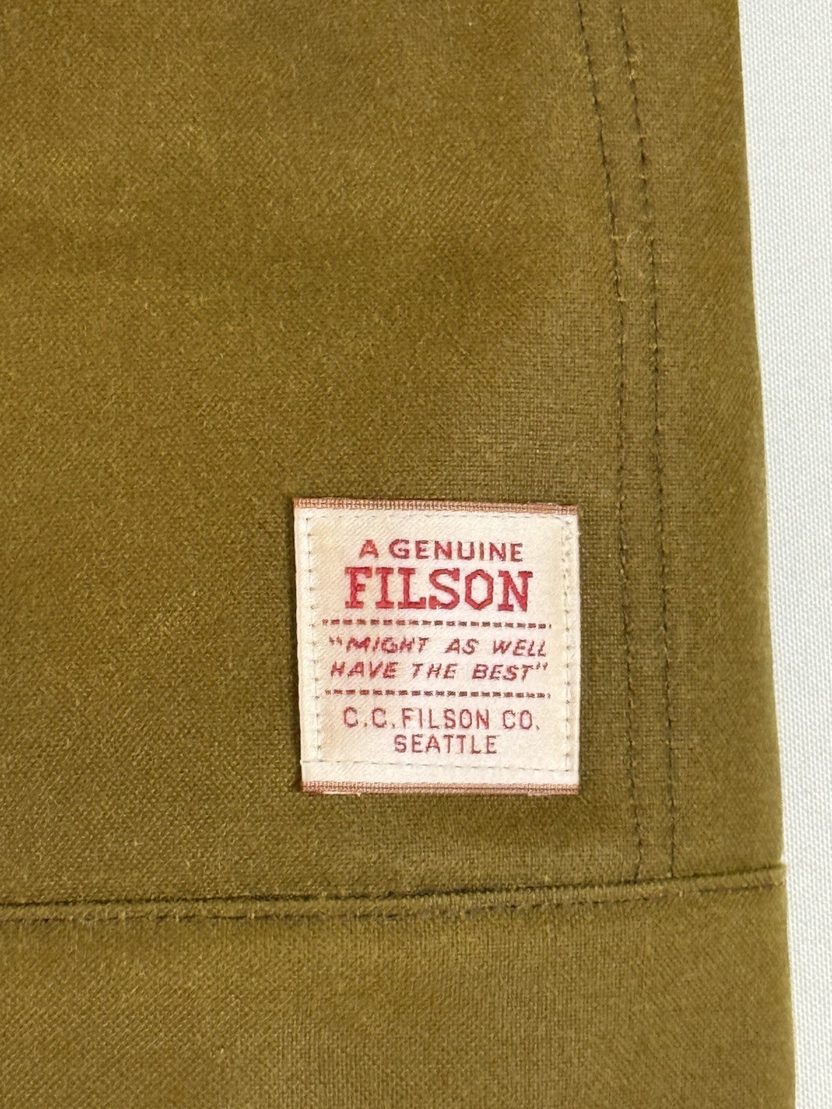 WRANGLER X FILSON ADVENTURE JACKET DARK TAN XL NWT SOLD OUT image 10