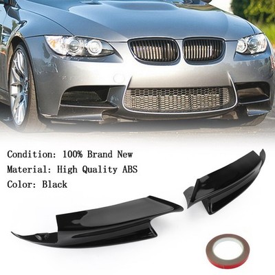 Front Bumper Lip Splitter Fits BMW E90 E92 08-13 M3 Competition Performance  .~