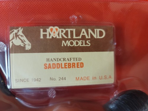 Vintage Rare Hartland SADDLEBRED 9” From 1984 No. 244 NEW (see description) - Picture 3 of 6