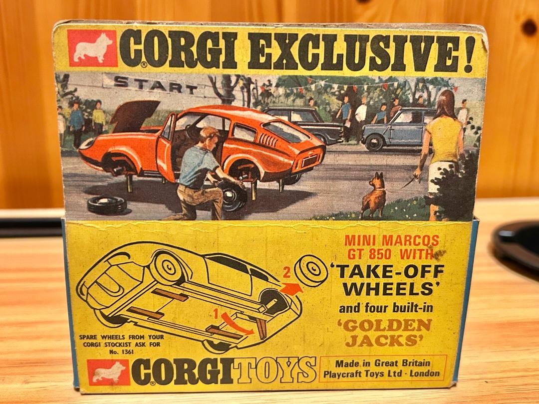 CORGI MINI MARCOS GT 850 ミニマーコス　コーギーミニカー Corgi Mini Marcos Gt 850 Cogi | eBay