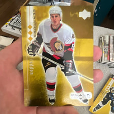 Upper Deck Black Diamond Wade Redden Triple Diamond #60 Senators 1998-99 /1000