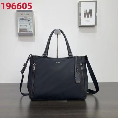 TUMI Valetta VOYAGEUR Black Zip Medium Tote Business Bag Outlet New 196605