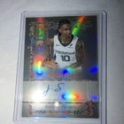Topps Signature Class Basketball Javon Small Grizzlies Manuscripts RC Auto MS-JS
