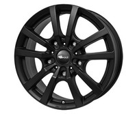1X RC-DESIGN RC25T Schwarz Klar Matt (Skm) 6.5Jx16 5X160 ET60