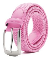 Elastic Fabric Braided Belt,Enduring Stretch Woven Belt for Mens Belt Unisex