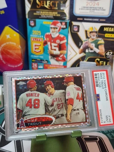 Mike Trout Topps Chrome 2012 XFRACTOR PSA 9 MINT ⚾️🔥