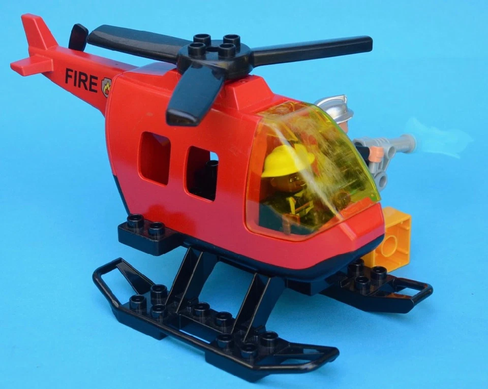 LEGO 4967 - Fire Helicopter - DUPLO Town / Fire - 2005 - Image 4 of 4