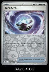 Tera Orb 189/191 Surging Sparks Reverse Holo