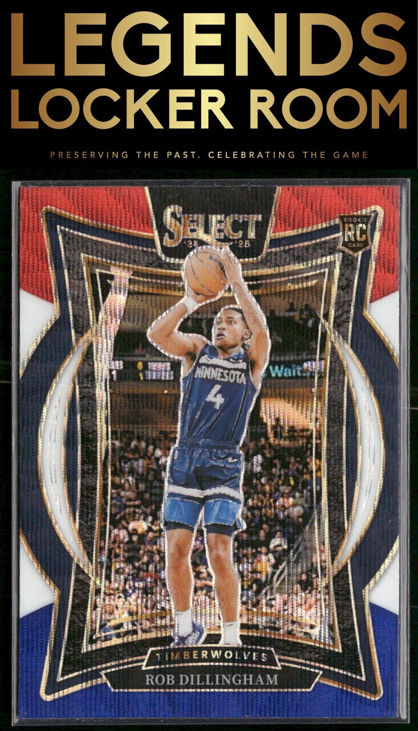 2024-25 Panini Select #84 Rob Dillingham Tri-Color Prizm