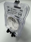 1987 VAULT HOARD SILVER EAGLE ICG MS70 AUSTIN HUTTO, PRESIDENT HAND SIGNED