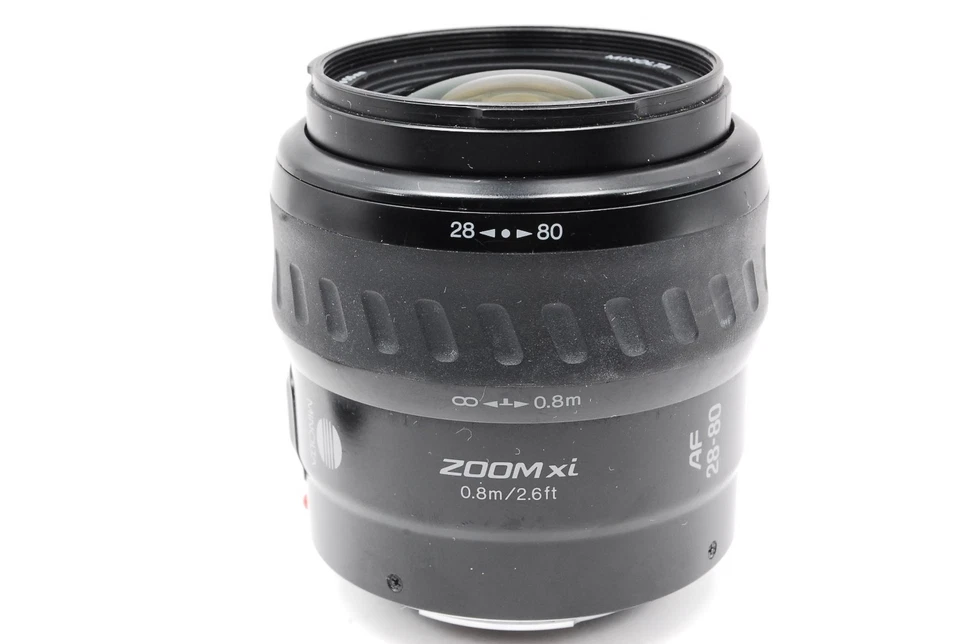 Objectif Minolta AF Zoom Xi 28-80 mm F4-5,6 monture A bon bouchon de filtre t... - Photo 2/4