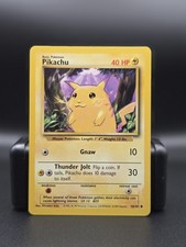 Pikachu 058/102 Base Set Regular for sale online | eBay
