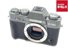 FUJIFILM X-T30 26.1MP Mirrorless Digital Camera Body CharcoalSILVER -EXC- 0502