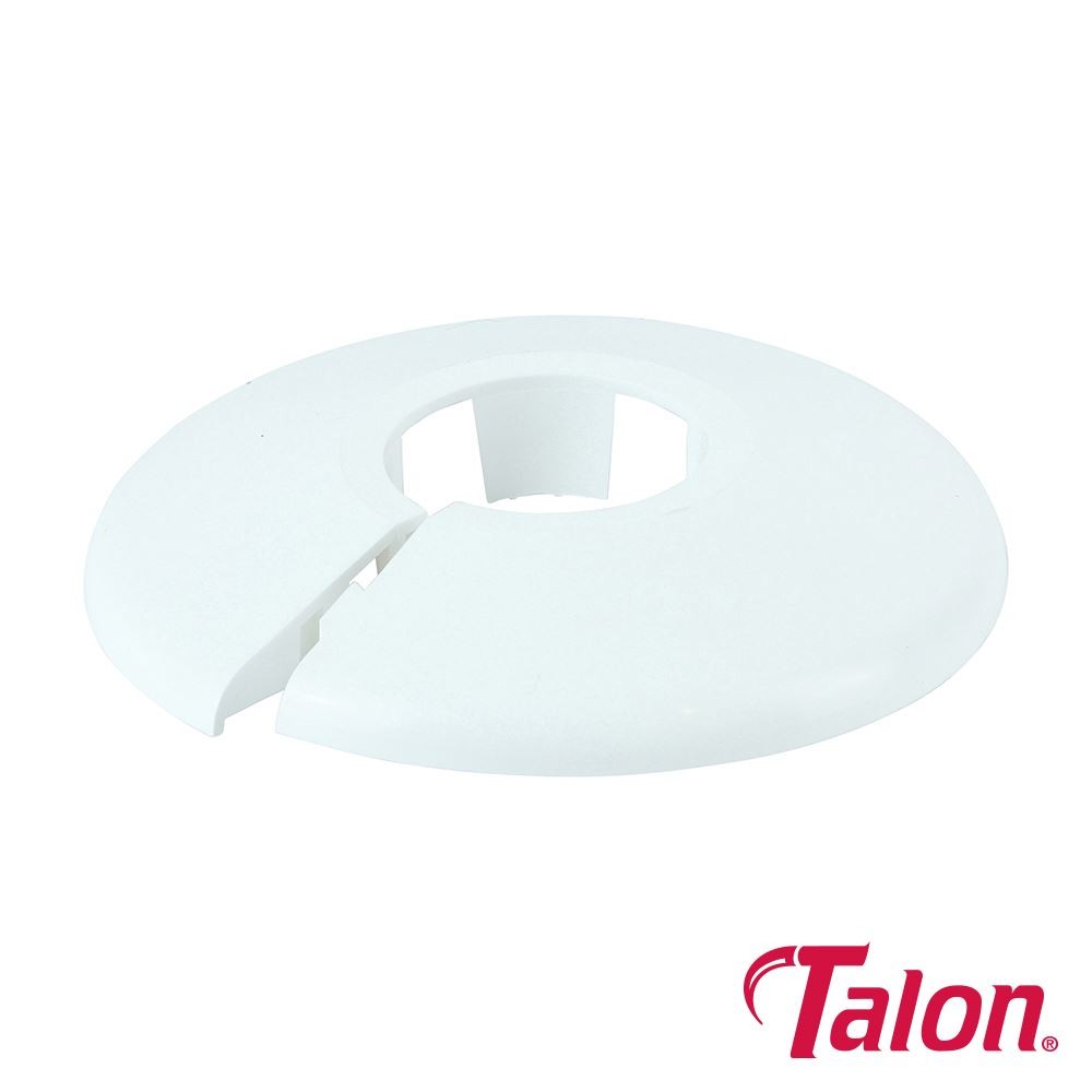 PC22 Talon 22mm Pipe Collars Covers White 10 Pack - Image 3