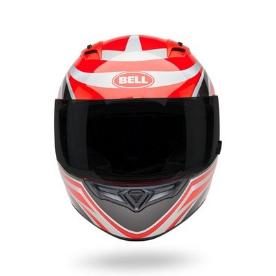 BELL Qualifier Helmet (Conduit Red/Silver) (X-Large) 7163665 for
