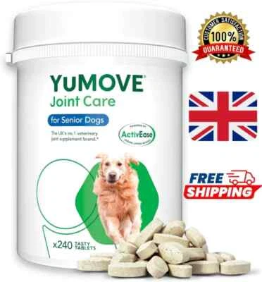 Lintbells YuMOVE senior Dog Joint Supplement for Stiff Older Dogs - 240 Tablets