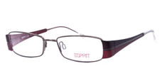 ESPRIT ET9383 535 Burgundy Womens Rectangle Full Rim Eyeglasses 49-16-130 B:25