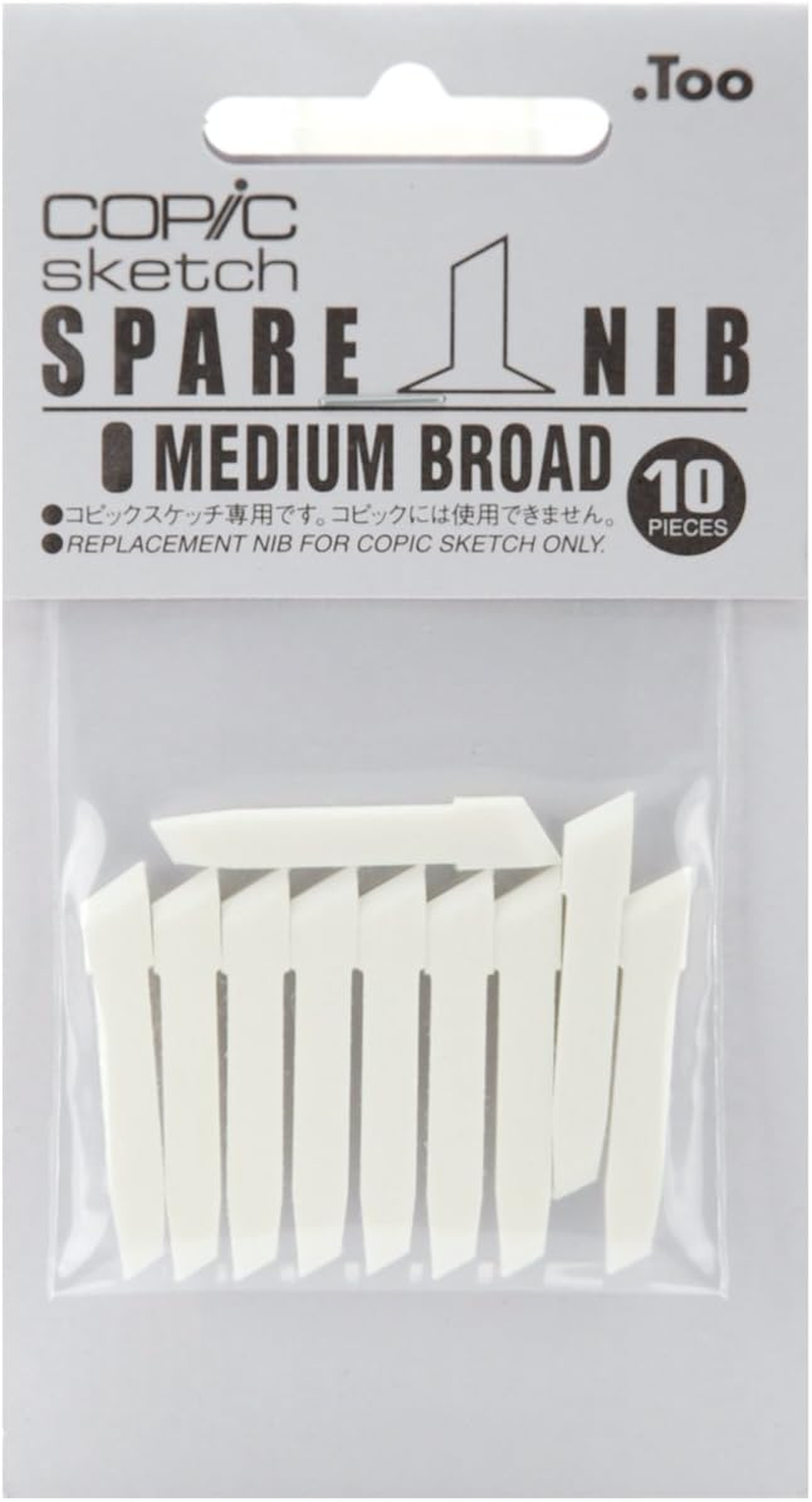 Markers Medium Broad Nib White, 1 Count (Pack of 1)-image