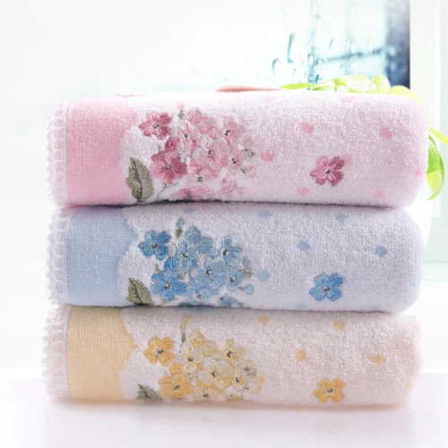 Towel Pure cotton soft water absorption antibacterial towels KING SHORE brand - Picture 1 of 24