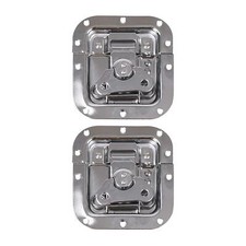 2-pack Spring Loaded Recessed Medium Butterfly Latches, for Road Flight Case,...