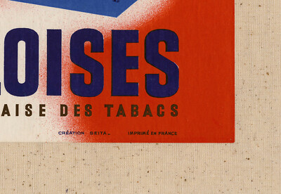 MAX PONTY, 'GAULOISES', vintage poster, c. 1940s | eBay