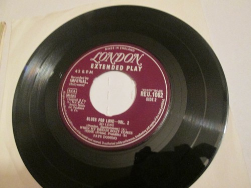 45 EP Fats Domino, Blues for Love VOL 2 UK London 1062, VG++ 1957 - Picture 3 of 8