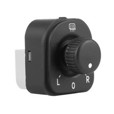 Mirror Control Button ABS Black Side Mirror Switch 1K0959565H 1K0959565F