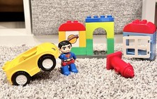 EUC Lego Duplo Superman Rescue 10543 - All Bricks Included, No Cape Or Box