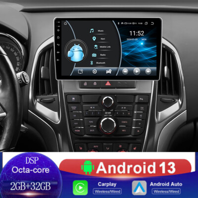 DSP 8Kern 4G LTE Autoradio Für Opel Astra J Carplay Android 15 GPS Navi FM RDS