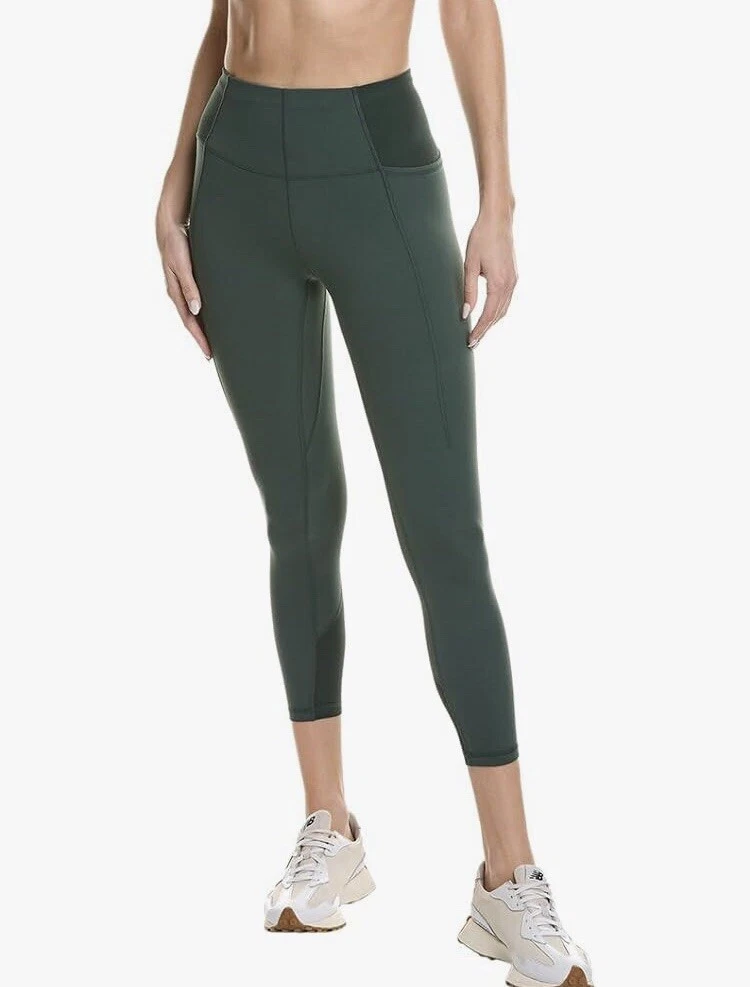 sweaty-betty super soft high waist flow ribbed yoga workout leggings