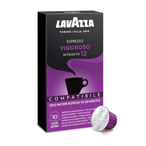 300 CAPSULE COMPATIBILI NESPRESSO LAVAZZA VIGOROSO ORIGINALI - INTENSITA'  12 | eBay