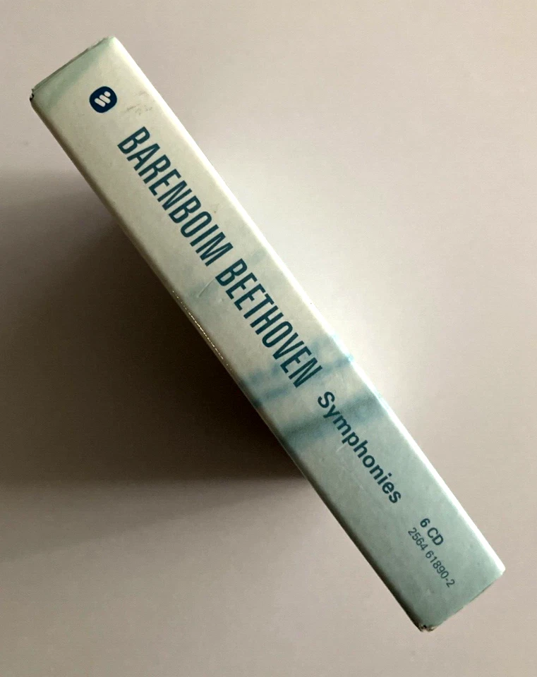 Barenboim Beethoven 9 Symphonies 6 x CD Box Staatskapelle Berlin NM/NM - Image 3 of 4