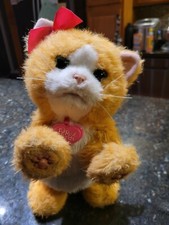 FurReal Friends Daisy Plays With Me Kitty Kitten Orange Cat Interactive Pet