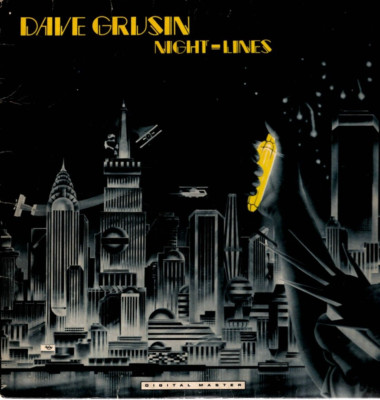 Dave Grusin Vinyl LP, GRP Records, 1984, GRP-A-1000, Night-Lines ~ VG