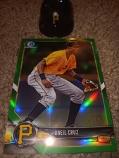 Oneil Cruz Bowman Chrome 2018 Green 56/99 SP🔥1st Pirates Bowman🔥REFRACTOR🔥