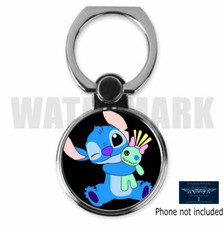 LILO STITCH  SCRUMP DOLL CUSTOM METAL PHONE RING GRIP STAND HOLDER DISNEY