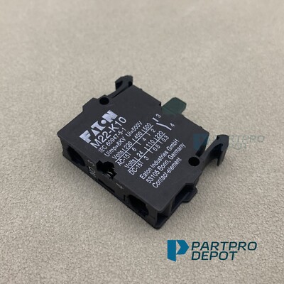 NEW M22-K10 CONTACT BLOCK EATON M22K10  Free Shipping