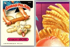 1986 Garbage Pail Kids Series 5 Starchy Archie 197b GPK Card