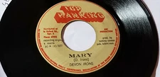 ULTRA RARE / DEVON IRONS - MARY   STEPPA /REGGAE 45" TOP RANKING    ORIG