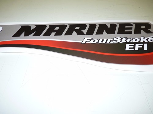 Mariner 60 HP EFI four stroke outboard engine decal sticker set kit reproduction - Picture 2 of 4