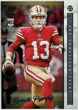 2022 Panini Chronicles - Luminance Update Rookies Teal #213 Brock Purdy (RC) SF