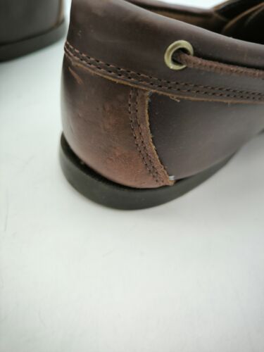 Timberland 2 Eye Brown Deck Shoes UK 9 - Picture 3 of 7