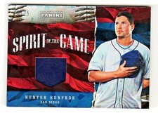 2017 Panini Fathers Day SPIRIT OF GAME CRACKED ICE RELIC HUNTER RENFROE RC 20/25