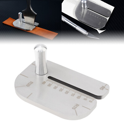 Leather Stitching Punch Aid Pulling Plate Kit, Leather Craft Work Accessories
