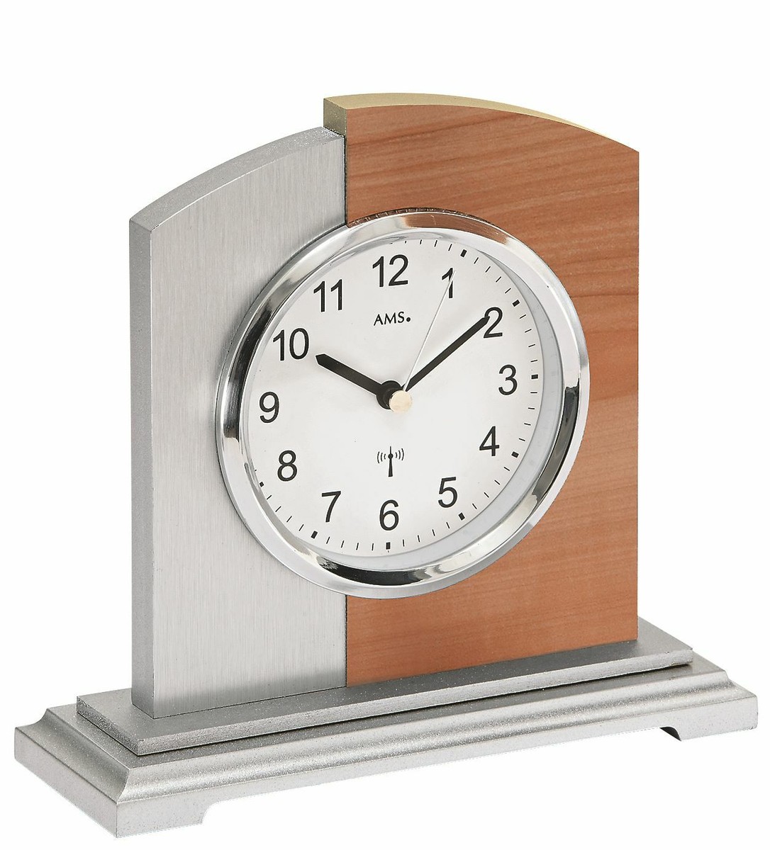 Tischuhr Ams Funkuhr AMS -Collatina- 5146 Moderne Tischuhr Mit