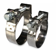 Mikalor Supra Hose Clips Exhaust Clamps 430 Stainless Steel W2 Heavy Duty T Bolt