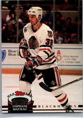 1992-93 Topps Stadium Club -#363 Stephane Matteau