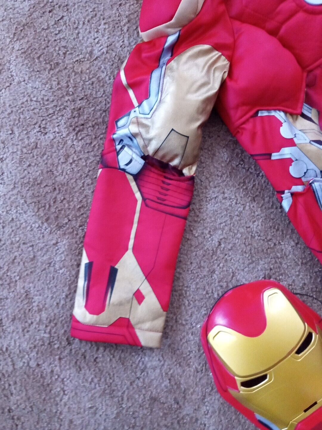 Disney Disnep Iron Man Costume Sz 7 / 8 Complete … - image 9