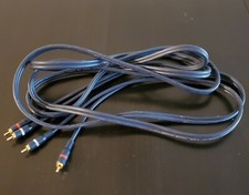 10' FT OFC Interconnect Proam PYTHON 2-RCA Gold Plated Audio Cable